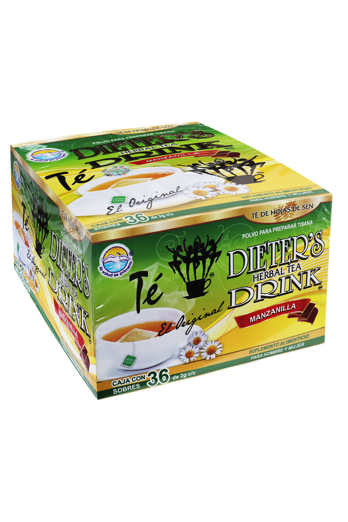 TE DIETERS HERBAL TEA DRINK CON MANZANILLA C/36 SOBS.