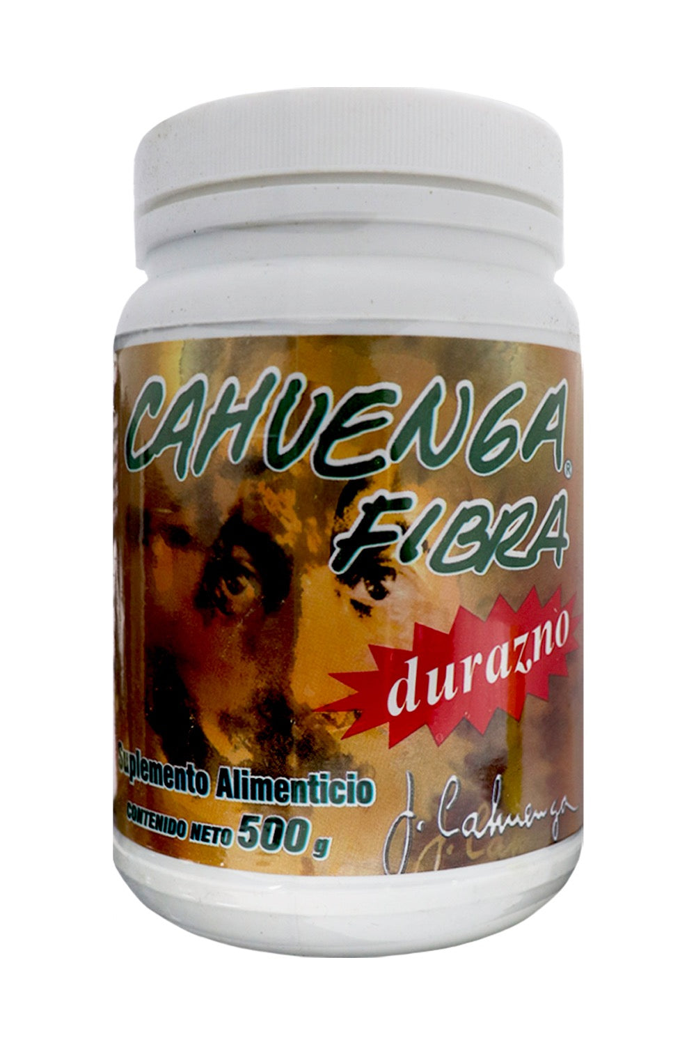 CAHUENGA FIBRA DURAZNO 500GR.