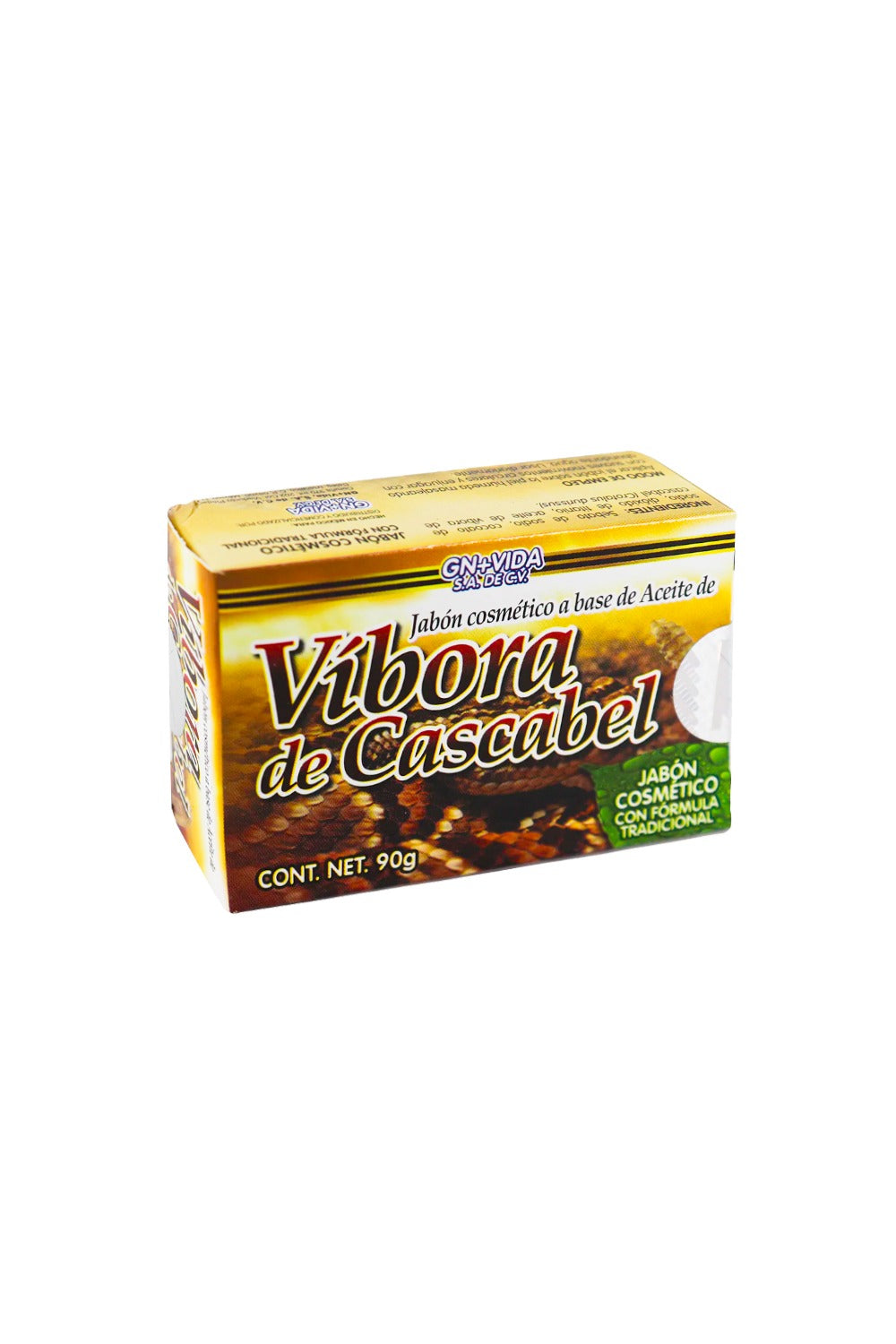 JABÓN DE VIBORA DE CASCABEL 90 GR.
