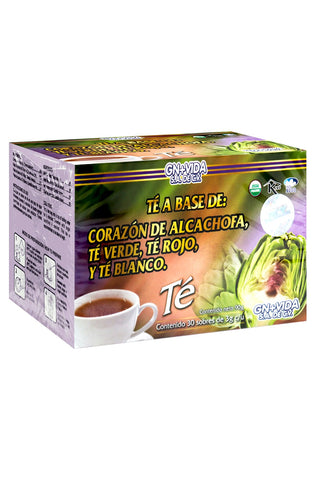 TÉ CORAZÓN DE ALCACHOFA C/30 SOB. 3GR C/U