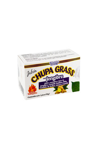 JABON CHUPAGRASS CON JENGIBRE  90 GR.
