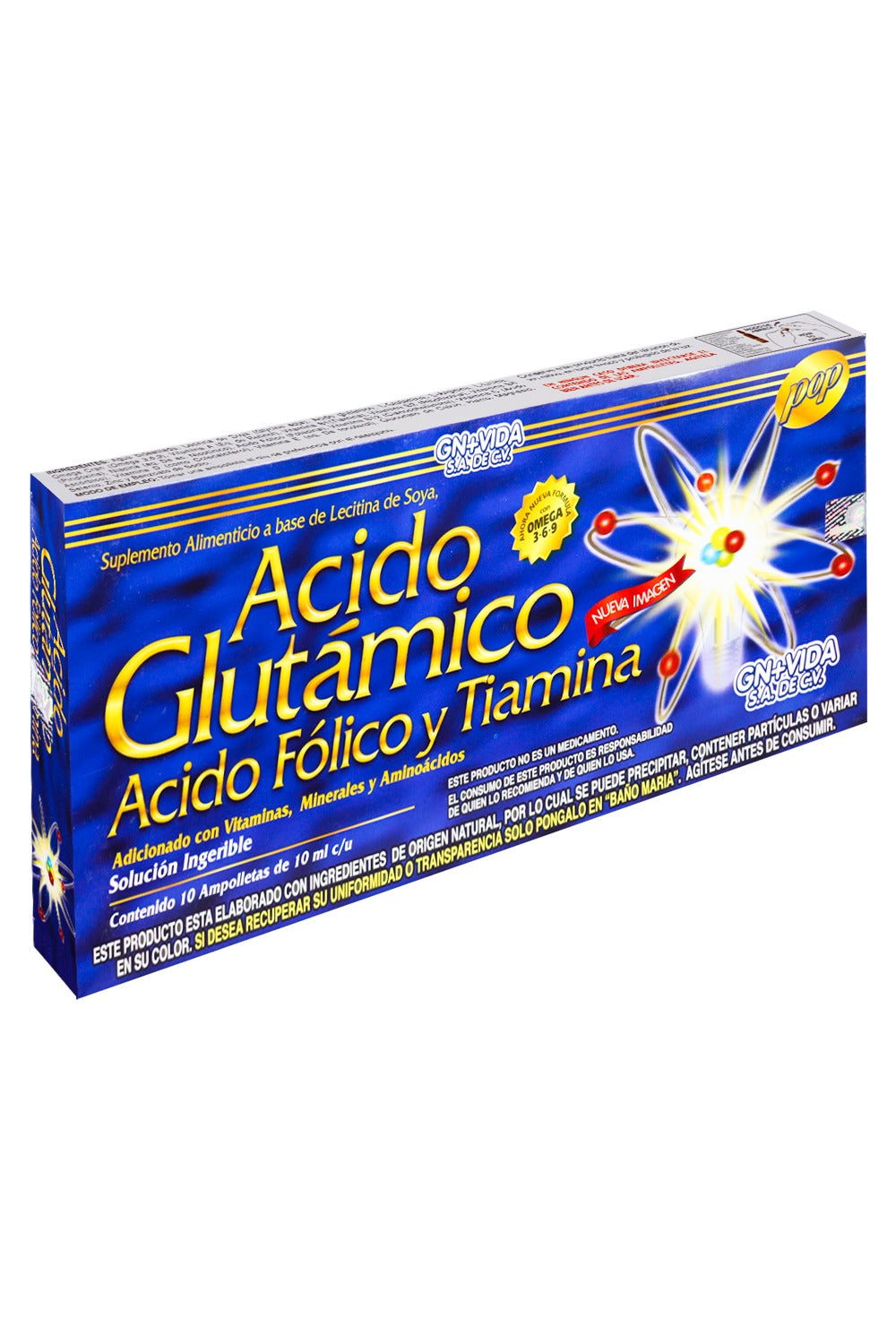 AMP. ACIDO GLUTAMICO C/10