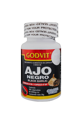 CAPS. AJO NEGRO C/60 Black garlic
