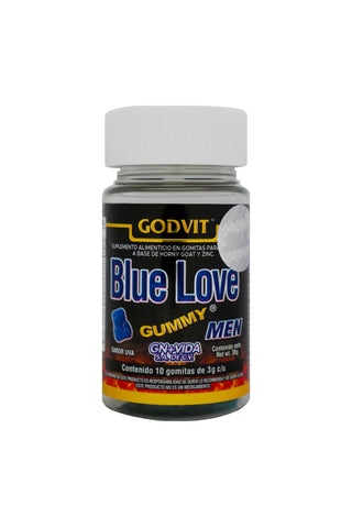 GOMITAS BLUE LOVE MEN C/10