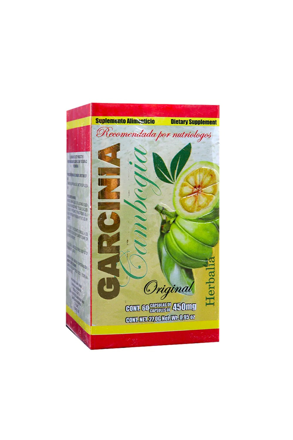 CAPS. GARCINIA CAMBOGIA C/60 450MG