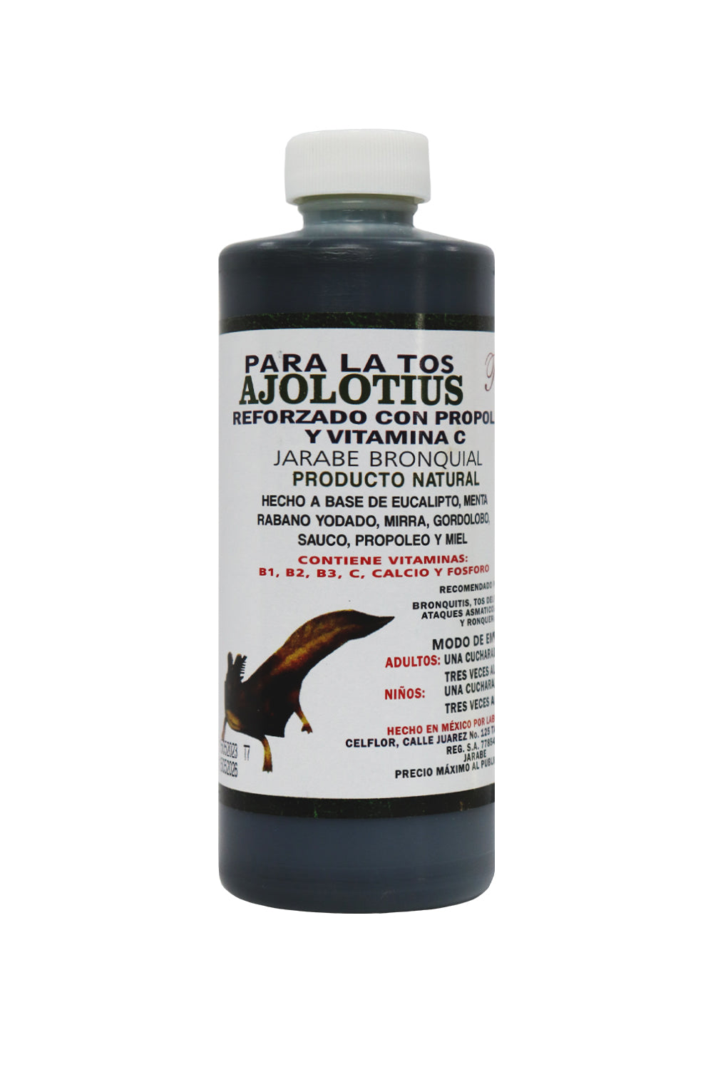 JBE. PARA LA TOS AJOLOTIUS 250ML ref.