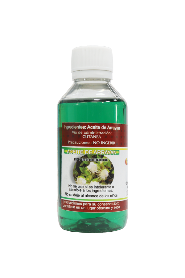 ACEITE DE ARRAYAN C/120ML. VÍA DE ADMINISTRACIÓN CUTANEA.