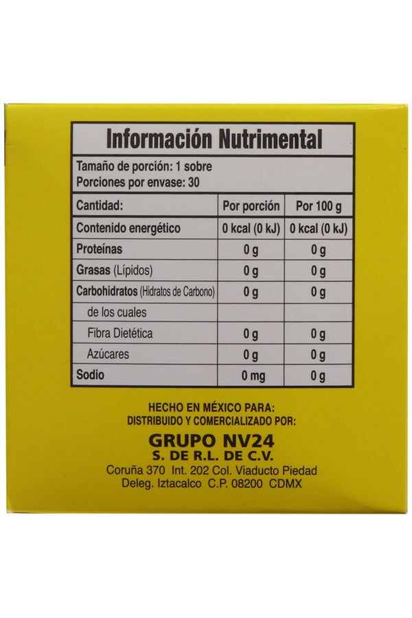 TÉ AMARILLIL C/30 SOBRES DE 3GR C/U. TÉ DE MALVA Y SEN, EL ORIGINAL. TÉ PARA HOMBRE Y MUJER. CERTIFICADO DE CALIDAD HARPC.