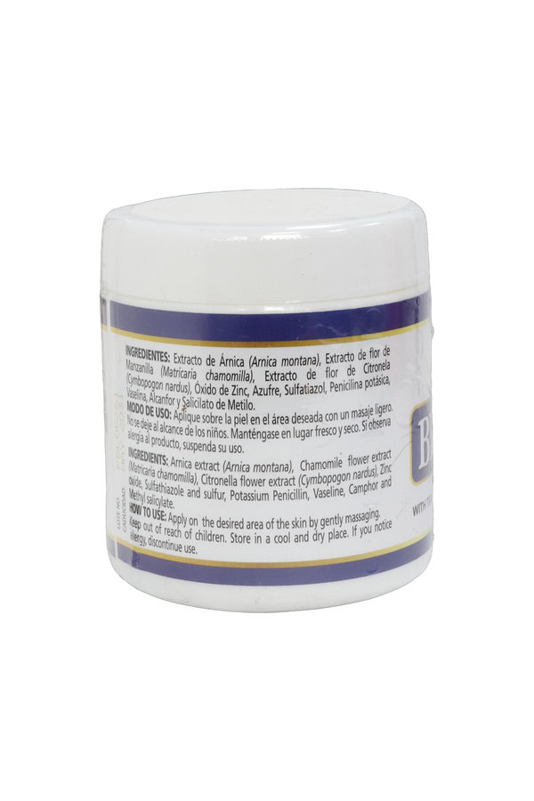 POMADA CORPORAL CON FORMULACIÓN HERBAL TRADICIONAL BLANCAVIT C/ 125 GR. BODY OINTMENT WITH TRADITIONAL HERBAL FORMULATION.
