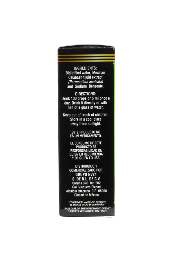 EXT. FLUIDO CUAJILOTE (INGERIBLE) C/50 ML. (PARMATIERA ACULEATA)