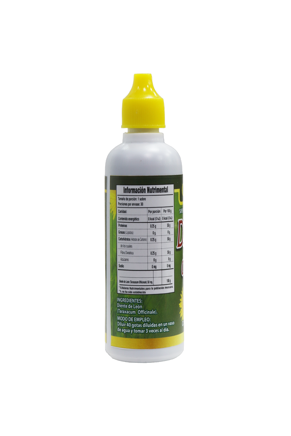 EXT. DE DIENTE DE LEÓN (INGERIBLE) C/ 75 ML.