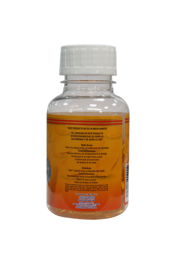 CAPS. VITAMINA E 1000 C/90 DE 1000 MG C/U. REFORZADA CON GÉRMEN DE TRIGO.
