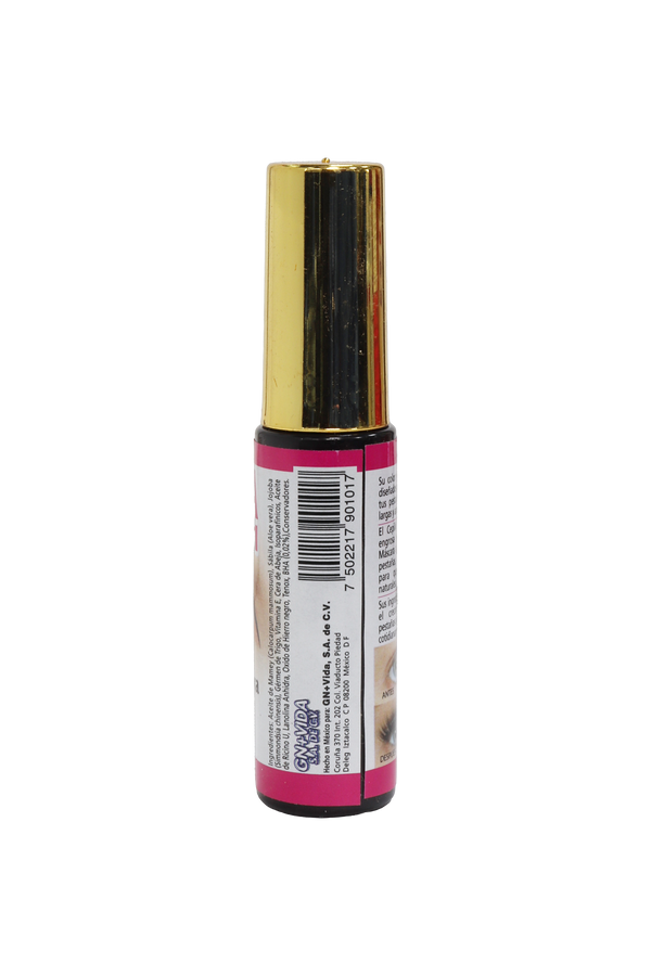 RIMEL MASCARA TÓPICA 8 EN 1 C/14 GR. FÓRMULA ALARGADORA DE PESTAÑAS CON ACEITES NATURALES DE HUESO DE MAMEY , SÁBILA, JOJOBA Y ACEITE DE TRIGO.