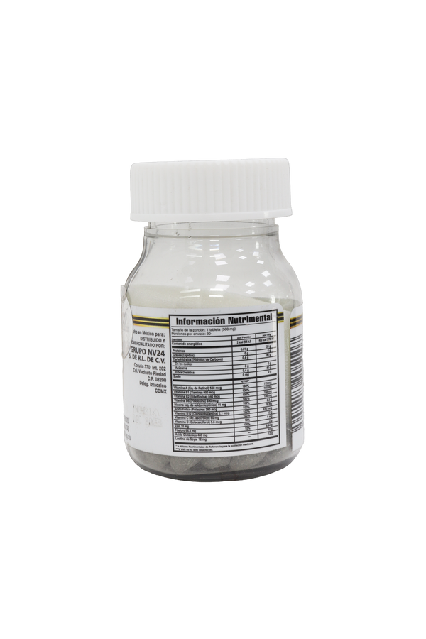TBS. NUTRICOL PLUS + VIT A, D,C Y ZINC C/30 DE 500 MG C/U . A BASE DE ÁCIDO GLUTÁMICO, LECITINA DE SOYA, FÓSFORO Y VITAMINAS DEL COMPLEJO B.