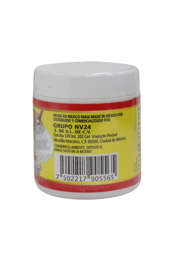 POMADA CORPORAL CON FORMULACIÓN HERBAL TRADICIONAL VENENO DE ABEJA CON ACEITE DE VÍBORA DE CASCABEL C/ 125 GR. BEE VENOM WITH RATTLESNAKE OIL BODY OINTMENT WITH TRADITIONAL HERBAL FORMULATION.