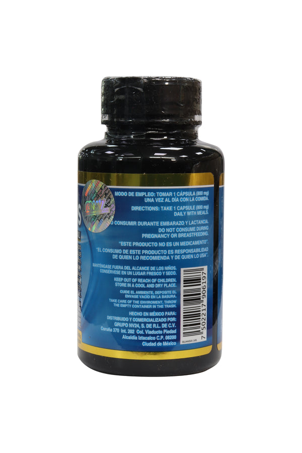 CAPS. SELLAHUESOS EL ORIGINAL C/60 DE 800 MG C/U. A BASE DE COLÁGENO HIDROLIZADO, CARTÍLAGO DE TIBURÓN, COLÁGENO TIPO II, CÚRCUMA, CONDROITINA, GLUCOSAMINA, MSM, VITAMINA C, CALCIO, CITRATO DE MAGNESIO Y ZINC.