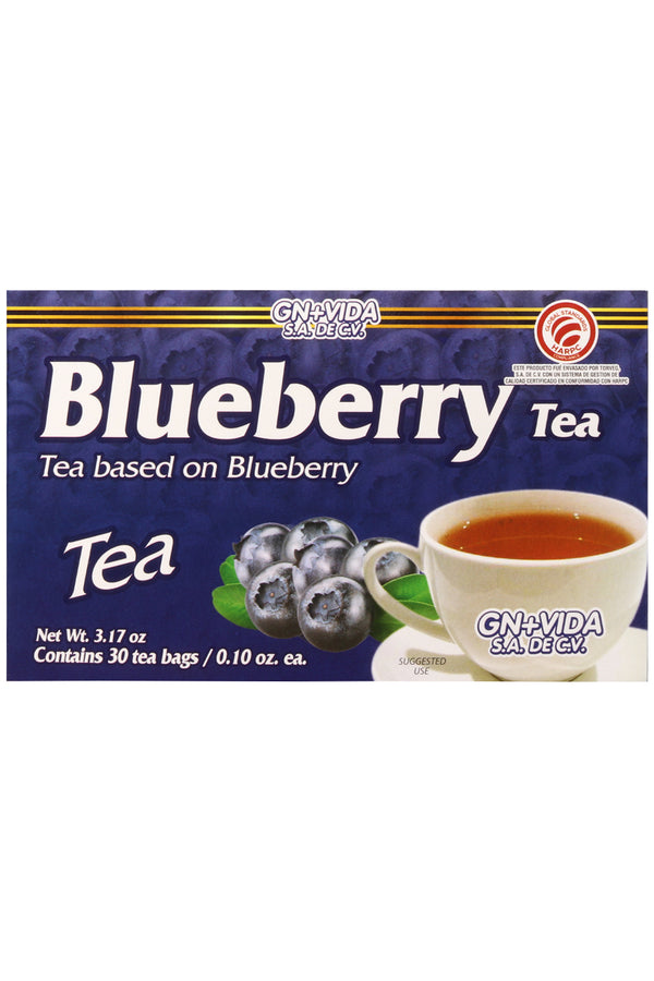TÉ ARANDANO C/30 SOBRES DE 3G C/U. TÉ A BASE DE ARANDANO. CERTIFICADO DE CALIDAD HARPC.
