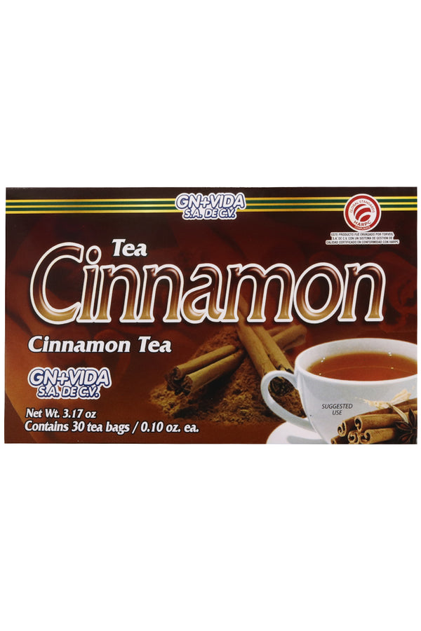 TÉ CANELA C/30 SOBRES DE 3 GR C/U. CERTIFICADO DE CALIDAD HARPC.