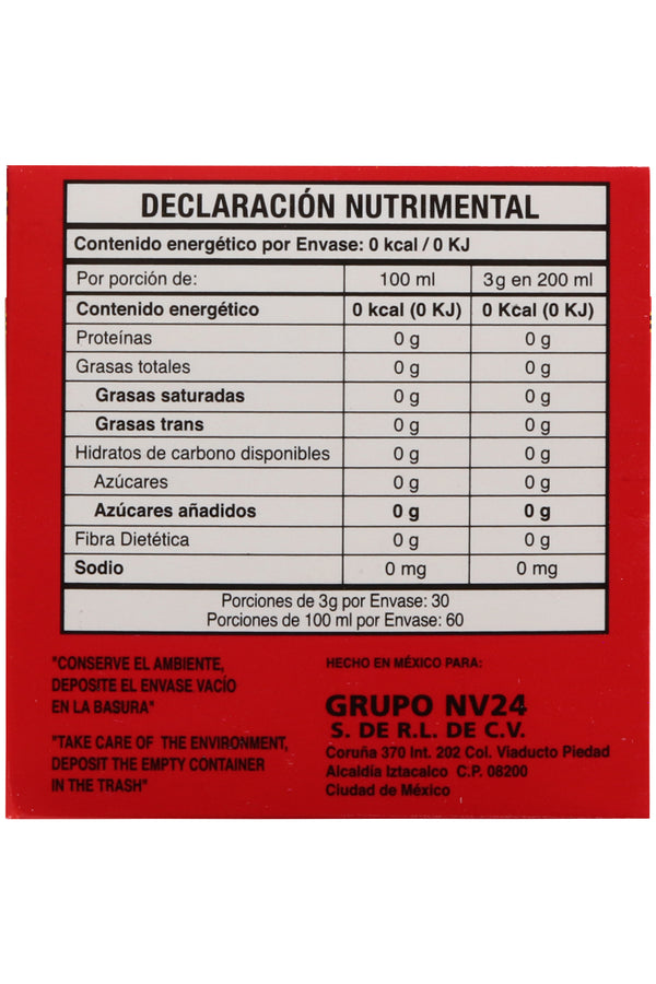 TÉ FRESA Y CEREZA C/30 SOBRES DE 3GR C/U. CERTIFICADO DE CALIDAD HARPC.