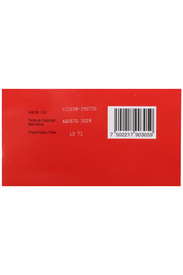 TÉ ROJO C/30 SOBRES DE 3 GR C/U. CERTIFICADO DE CALIDAD HARPC.