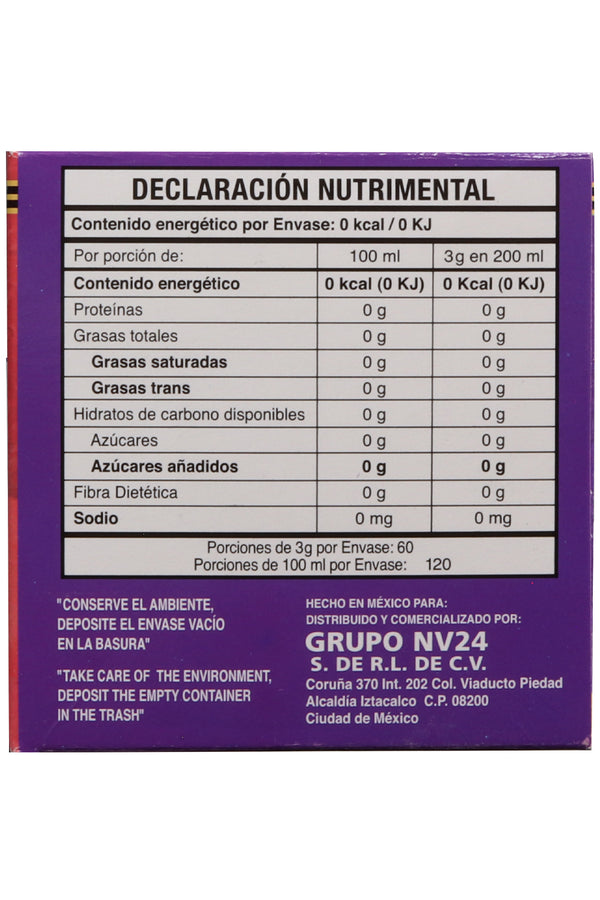 TÉ GOURMET PLUS C/60 SOBRES DE 3 G C/U. CON 15 SOBRES DE CADA SABOR ZARZAMORA, FRAMBUESA, ARÁNDANO Y FRESA-CEREZA. CERTIFICADO DE CALIDAD HARPC.