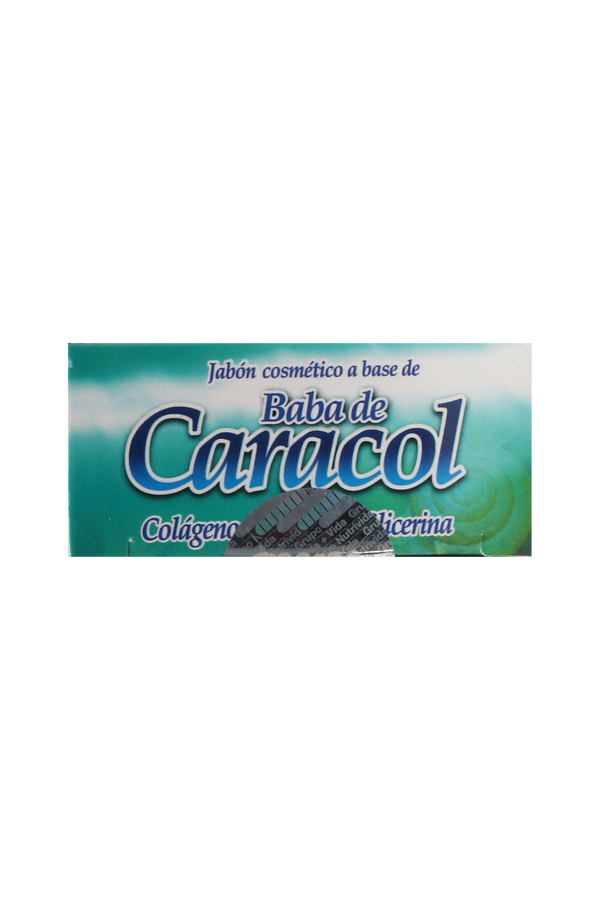 JABÓN CÓSMETICO A BASE DE DE BABA DE CARACOL, CÓLAGENO, ELASTINA Y GLICERINA C/90 GR. JABÓN COSMÉTICO CON FORMULA TRADICIONAL.