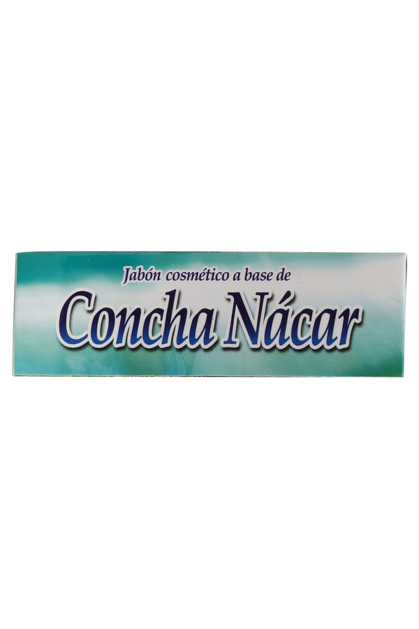 JABÓN COSMÉTICO A BASE DE CONCHA NÁCAR C/90 GR. JABÓN COSMÉTICO CON FÓRMULA TRADICIONAL.