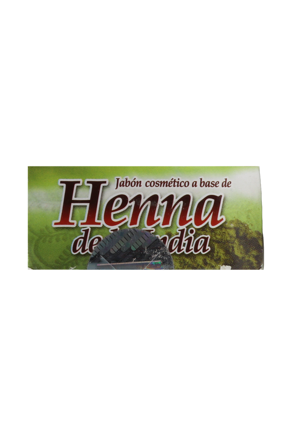 JABÓN COSMÉTICO A BASE DE HENNA DE LA INDIA C/ 90 GR. JABÓN COSMÉTICO CON FÓRMULA TRADICIONAL.