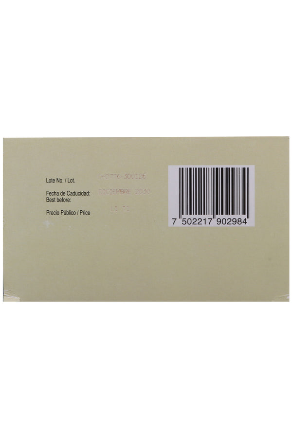 TÉ CHAI C/30 SOBRES DE 3GR C/U. TÉ A BASE DE MEZCLA DE TÉ NEGRO, JENGIBRE, CANELA, CACAO, NUEZ MOSCADA Y CLAVO DE OLOR. CERTIFICADO DE CALIDAD HARPC.