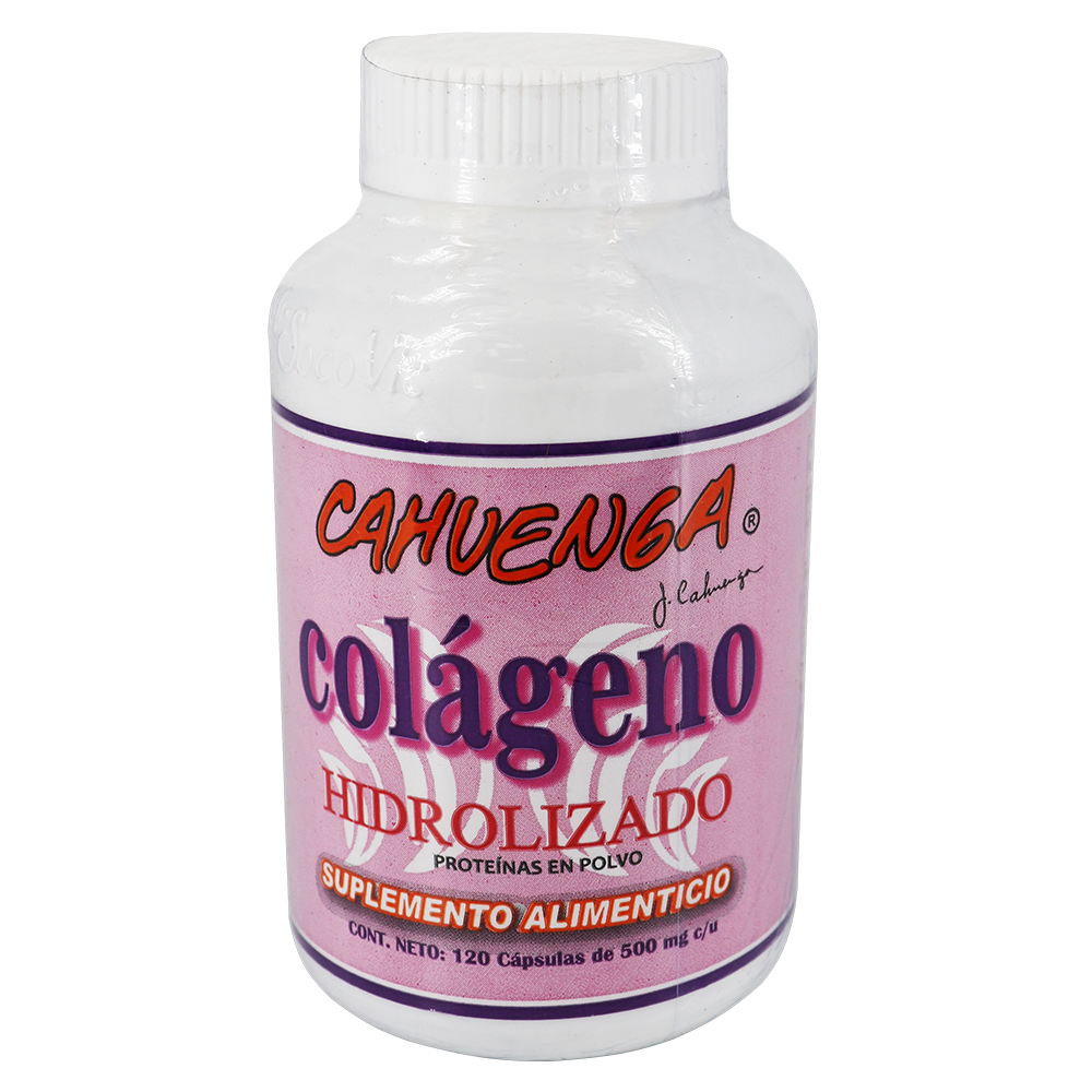CAPS. COLÁGENO HIDROLIZADO C/120 500MG C/U