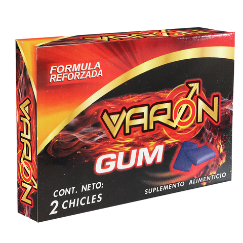 CHICLE VARON GUM CARTERA C/2 CHICLES