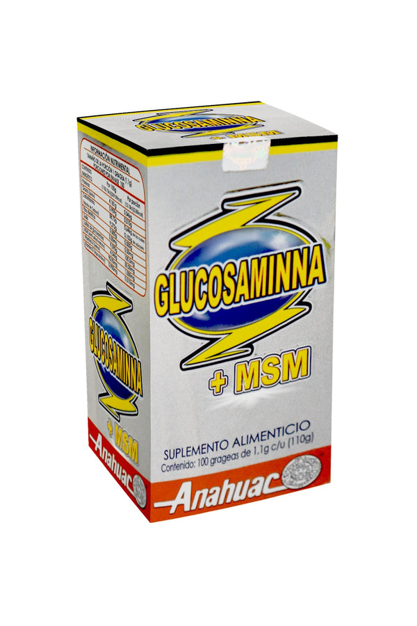 GRAG. GLUCOSAMINA + MSM C/100