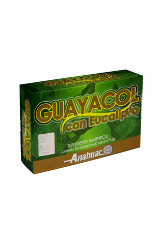 CAPS. GUAYACOL CON EUCALIPTO C/30