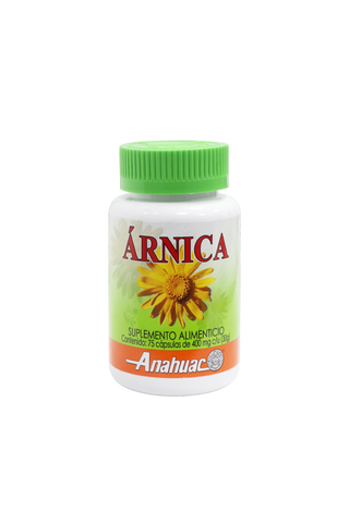 CAPS. ÁRNICA C/75 DE 400 MG C/U.