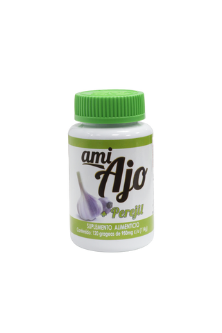 GRAGEAS AMI AJO + PEREJIL C/120 DE 950 MG C/U.