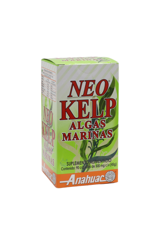 CAPS. NEO KEELP ALGAS MARINAS C/90 DE 500 MG C/U.