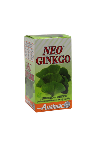 TBS. NEO GINKGO C/100 DE 400 MG C/U.