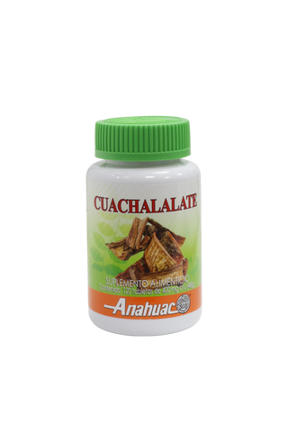 TBS. CUACHALALATE C/120 DE 400 MG C/U.