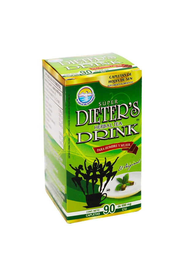 CAPLETAS SUPER DIETERS HERBAL TEA DRINK C/90
