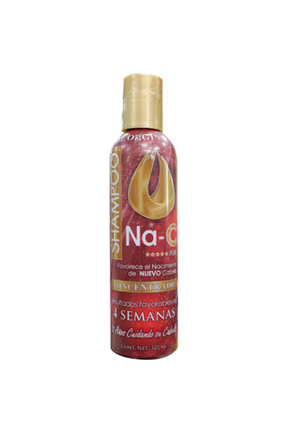 SHAMPOO NA C PLUS CONCENTRADO ROJO 325ML.