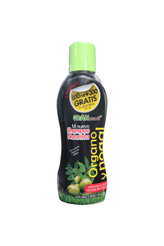 SHAMPOO GRAN NATURAL ORGANO Y NOGAL 1100ML