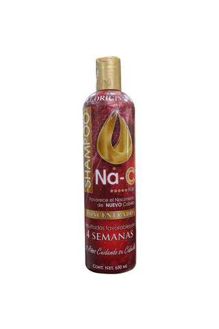 SHAMPOO NA C PLUS CONCENTRADO ROJO 650ML.