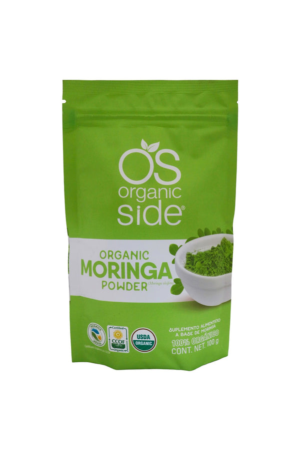 POLVO DE MORINGA 100% ORGANICO 100 GR 1X60