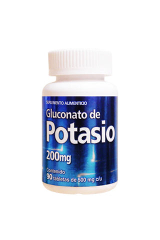 TBS. GLUCONATO DE POTASIO C/90