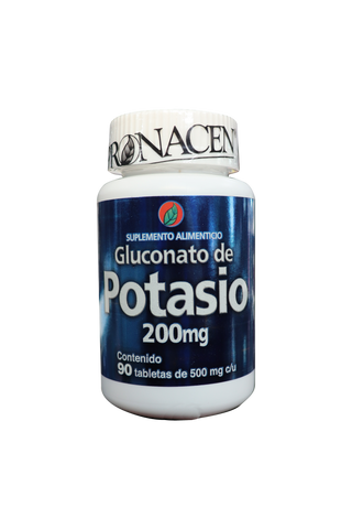 TBS. GLUCONATO DE POTASIO C/90 DE 500 MG C/U.