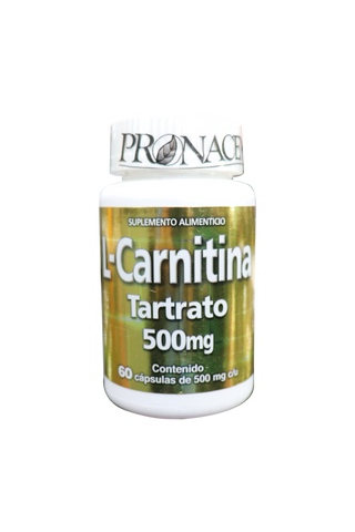 CAPS. L-CARNITINA C/60 DE 500 MG C/U.