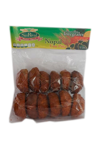 PANECILLOS INTEGRALES SIN AZUCAR DE NOPAL CON PIÑA
