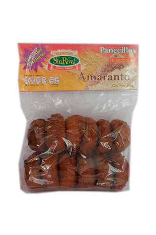 PANECILLOS INTEGRALES SIN AZUCAR DE AMARANTO