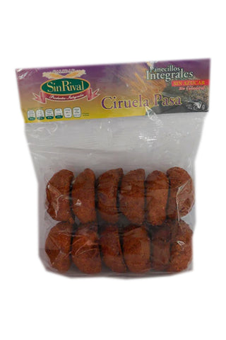 PANECILLOS INTEGRALES SIN AZUCAR DE CIRUELA PASA