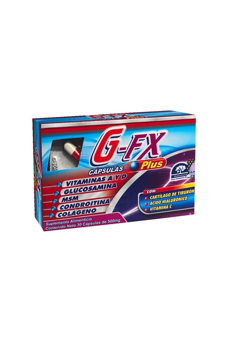 CAPS. G-FX PLUS C/30 * 1X102 con vit a y d, glucosamina, msm, condroit ...